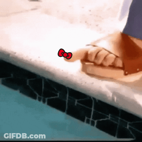Bearded Man Standing In Crowd With Hands In Pockets GIF