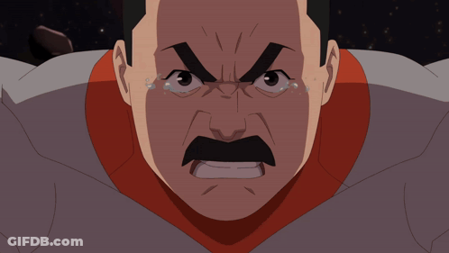 Bearded Man Standing Next To Man With Mustache GIF