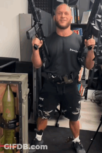 Bearded Man Surprised GIF
