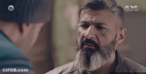 Bearded Man Talking To Another Man GIF