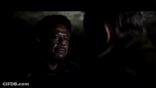 Bearded Man Talking To Another Man Saying Let's Call It War GIF