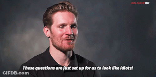 Bearded Man These Questions Are A Setup GIF