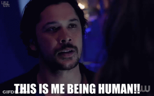Bearded Man This Is Me Being Human !!! GIF