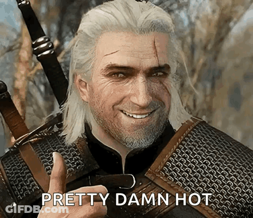 Bearded Man Thumbs Up Pretty Damn Hot GIF