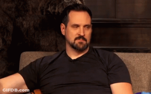 Bearded Man Thumbs Up Saying Aces GIF