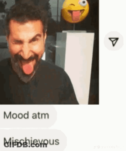 Bearded Man Touched By Woman Saying Thank You GIF