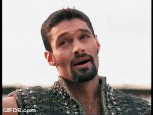 Bearded Man Vest Take Me Into Your Hands GIF