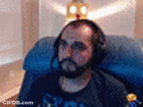 Bearded Man Wearing Headphones GIF