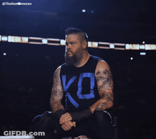 Bearded Man Wearing Ko Shirt GIF