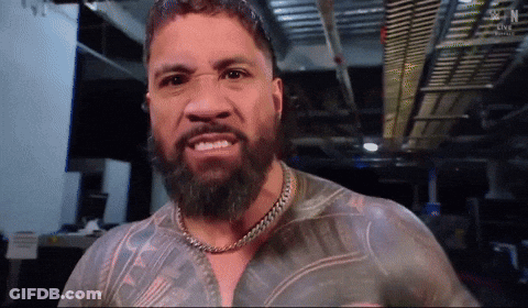 Bearded Man With Chain And Tattoo GIF