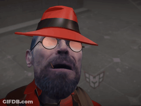 Bearded Man With Hat And Glasses GIF