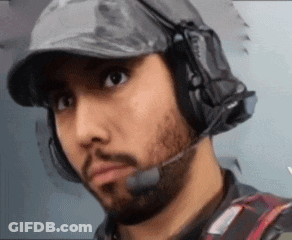 Bearded Man With Hat Headphones And Microphone GIF