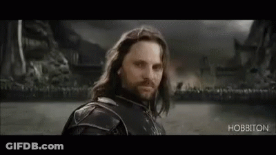 Bearded Man With Long Hair Says It's Coming Home GIF