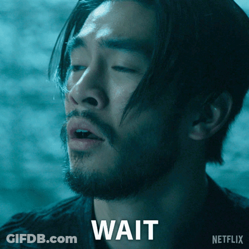 Bearded Man With Netflix Logo Behind Him GIF