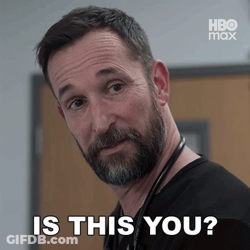 Bearded Man With Stethoscope Asks Is This You GIF