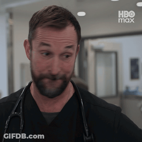 Bearded Man With Stethoscope HBO Max Background GIF