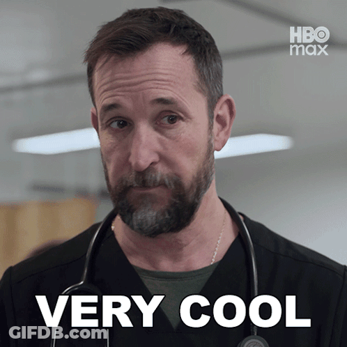Bearded Man With Stethoscope Says Very Cool GIF