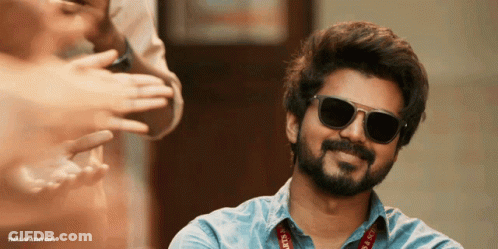 Bearded Man With Sunglasses And Arts Lanyard GIF