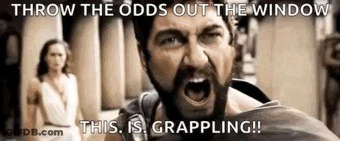 Bearded Man Yelling At Woman In White Dress GIF