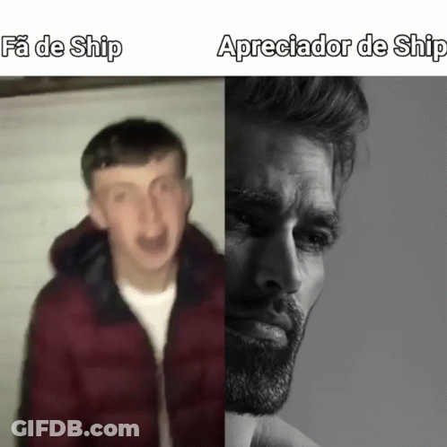 Bearded Men Side By Side GIF