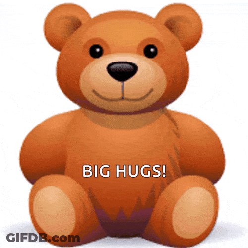 Bearhug Teddy GIF