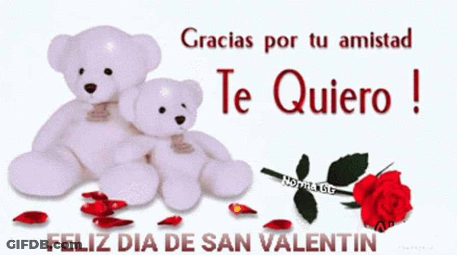 Bears Feliz Dia De San Valentin GIF