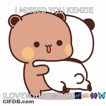 Bears Hugging I Missed You Kenzie I Love You So Much GIF