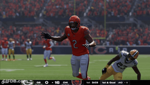 Bears Vs Green Bay Packers Football Game GIF