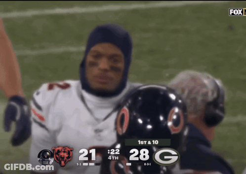 Bears Vs Green Bay Packers Football On Fox GIF