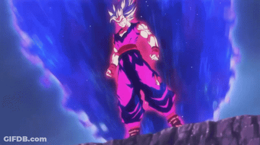 Beast Gohan Dark Aura GIF