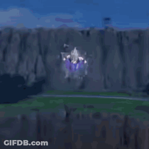 Beast Gohan Kick Gamma 1 GIF