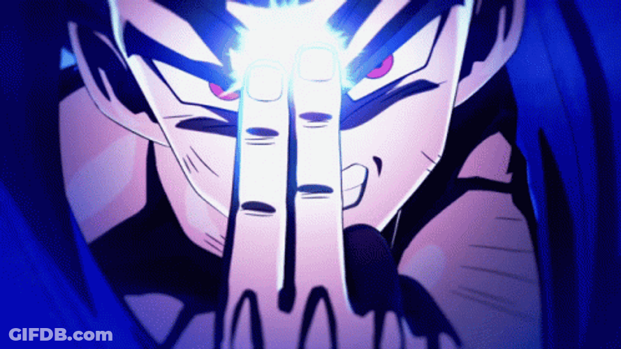 Beast Gohan Red Lightning Special Beam Canon GIF