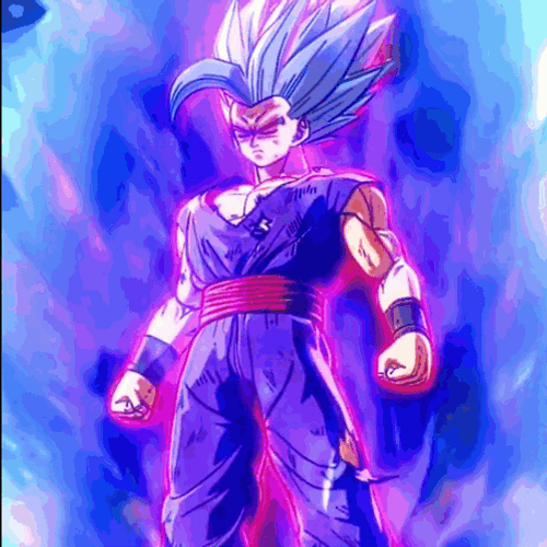 Beast Gohan Transformation Straight Look GIF