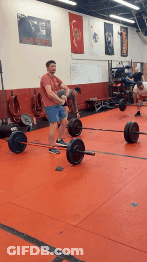 Beast Mode Gym Guy GIF