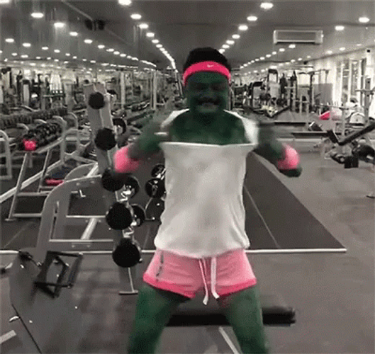 Beast Mode Hulk Guy GIF