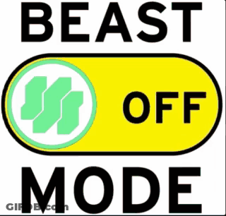 Beast Mode Sign GIF