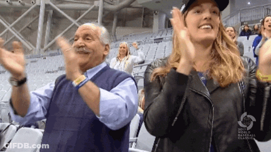 Beat La Ecstatic Fans Clapping GIF