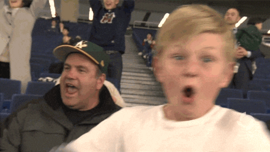 Beat La Excited Kid Screaming GIF