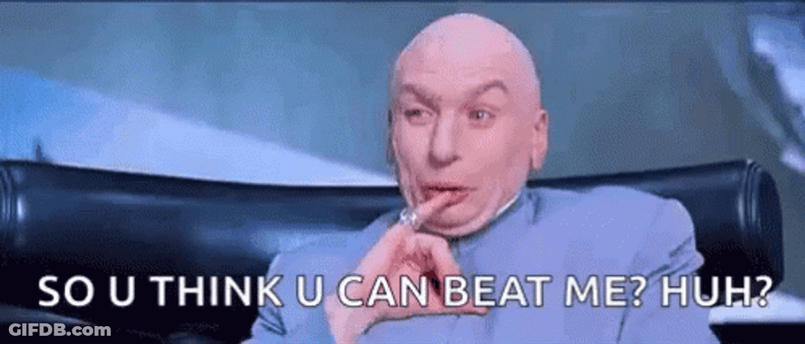 Beat Me Dr Evil One Million Dollars GIF