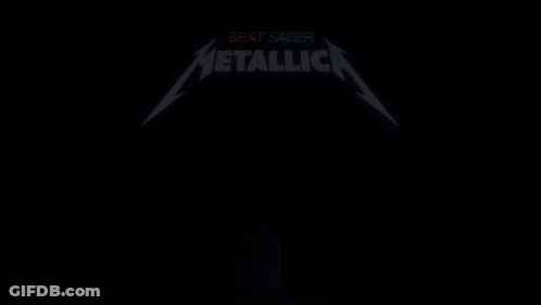 Beat Saber Metallica Maze Of Cubes GIF