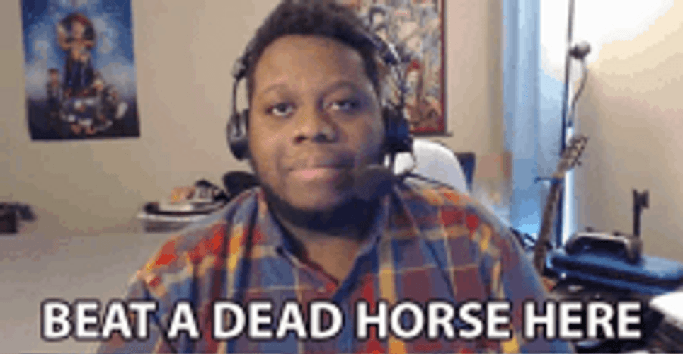 Beating A Dead Horse Here GIF