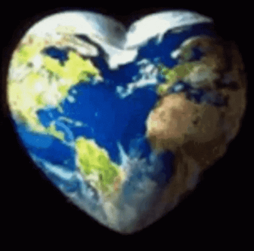 Beating Heart World GIF