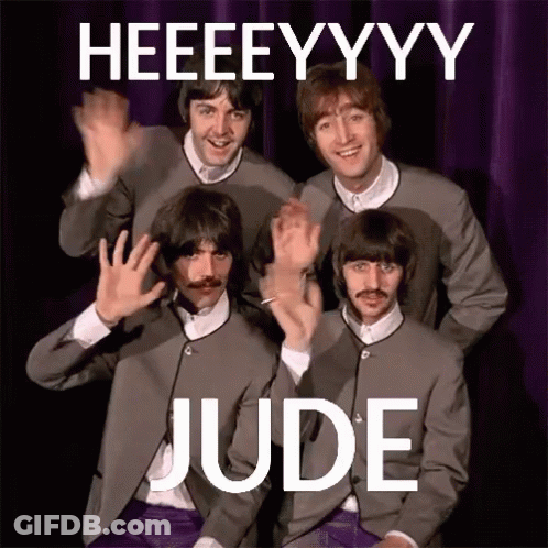 Beatles Heeeeyyy Jude GIF