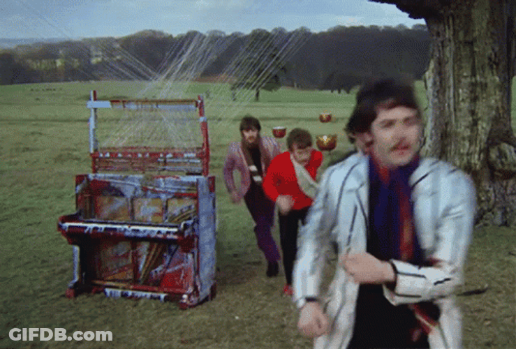 Beatles Strawberry Fields Forever Album GIF