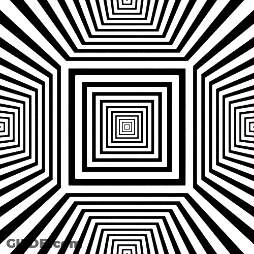 Beautiful 3D Square Spiral GIF