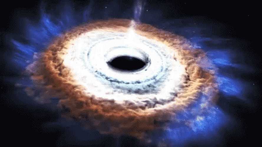 Beautiful Black Hole GIF