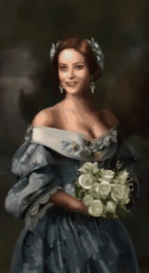 Beautiful Bride To Scary Ghost GIF