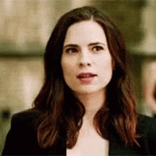 Beautiful Brunette Hayley Atwell GIF