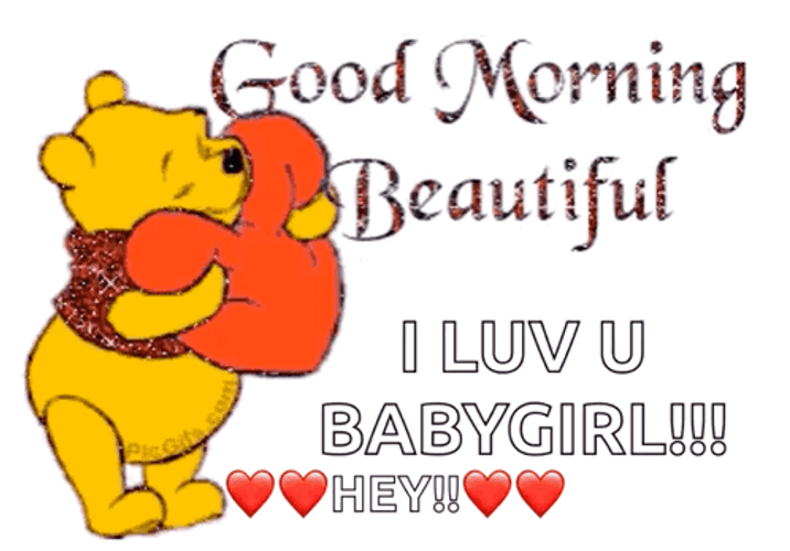 Beautiful Cute Good Morning Winnie The Pooh GIF