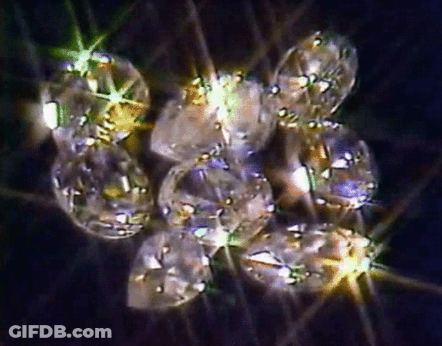 Beautiful Diamond Sparkle GIF
